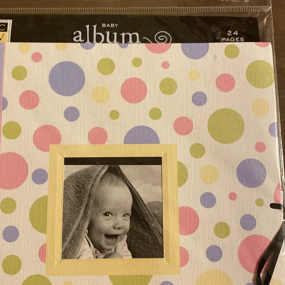 Mini Baby Scrapbook Album 24 Pages